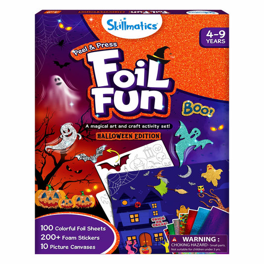Skillmatics Foil Fun Halloween Craft Set