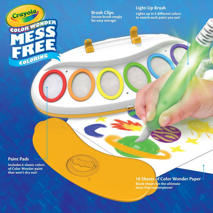 Crayola Color Wonder Magic Light Brush Kit