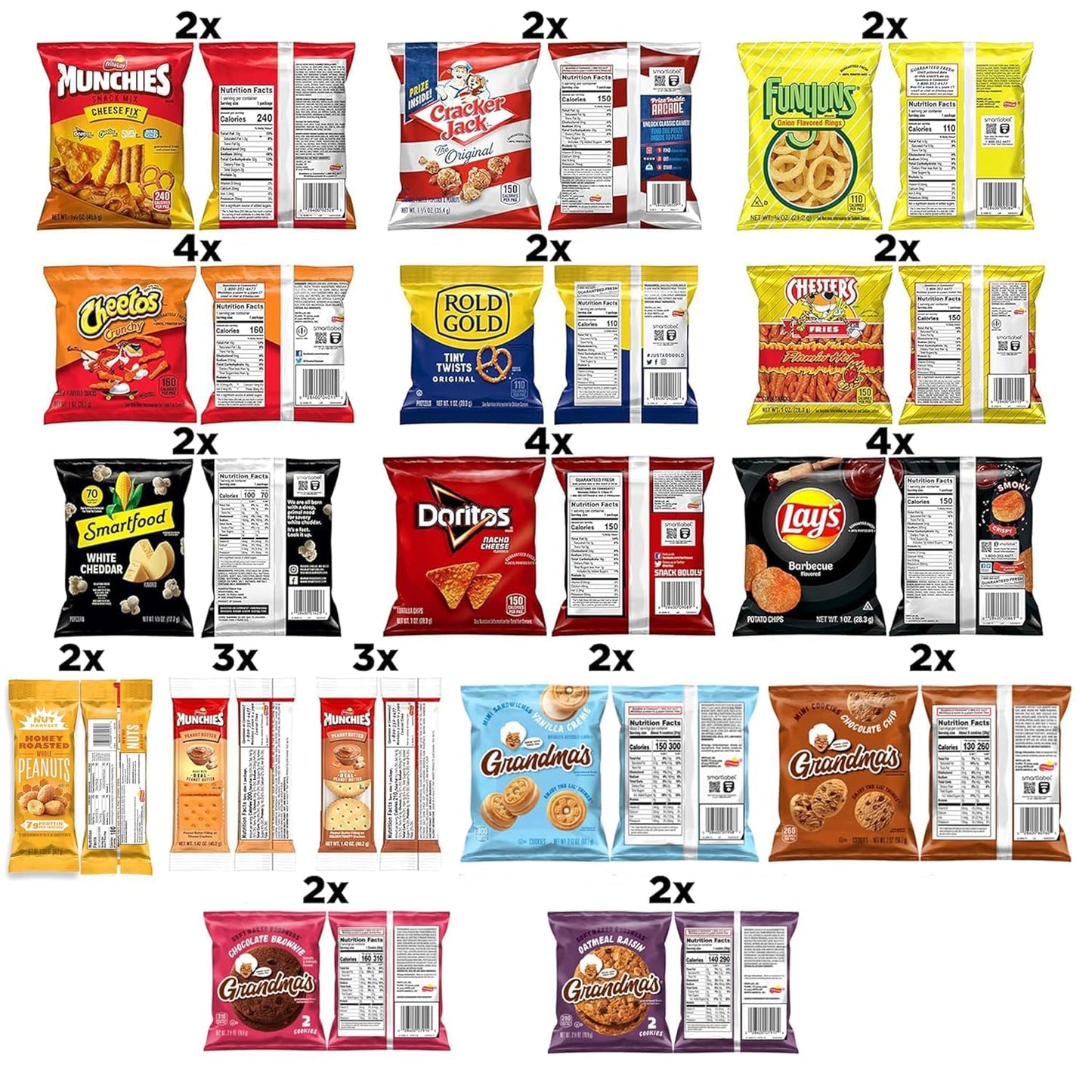 Frito-Lay Ultimate Snack Variety Pack 40 Count