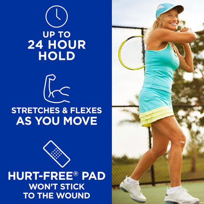 Band-Aid Flexible Fabric Adhesive Bandages – 100 Count