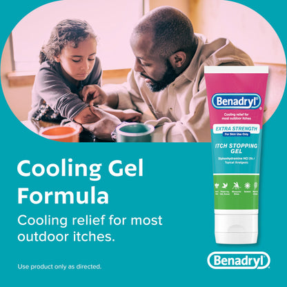 Benadryl Extra Strength Anti-Itch Relief Gel – 3.5 fl oz