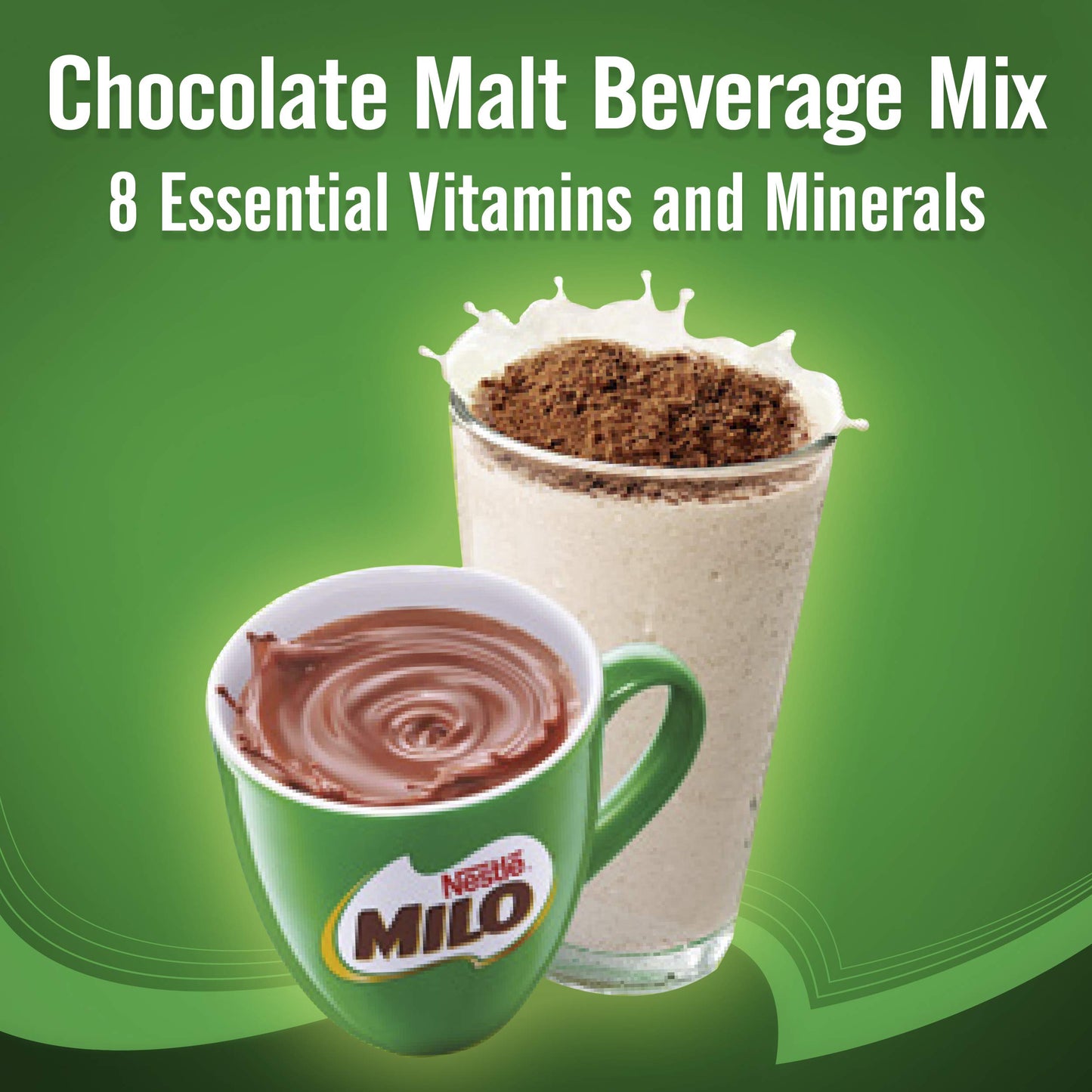 Milo Chocolate Malt Beverage Mix 3.3lb Can