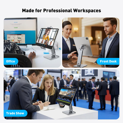 AboveTEK Magnetic 2-in-1 Phone & iPad Stand – Aluminum