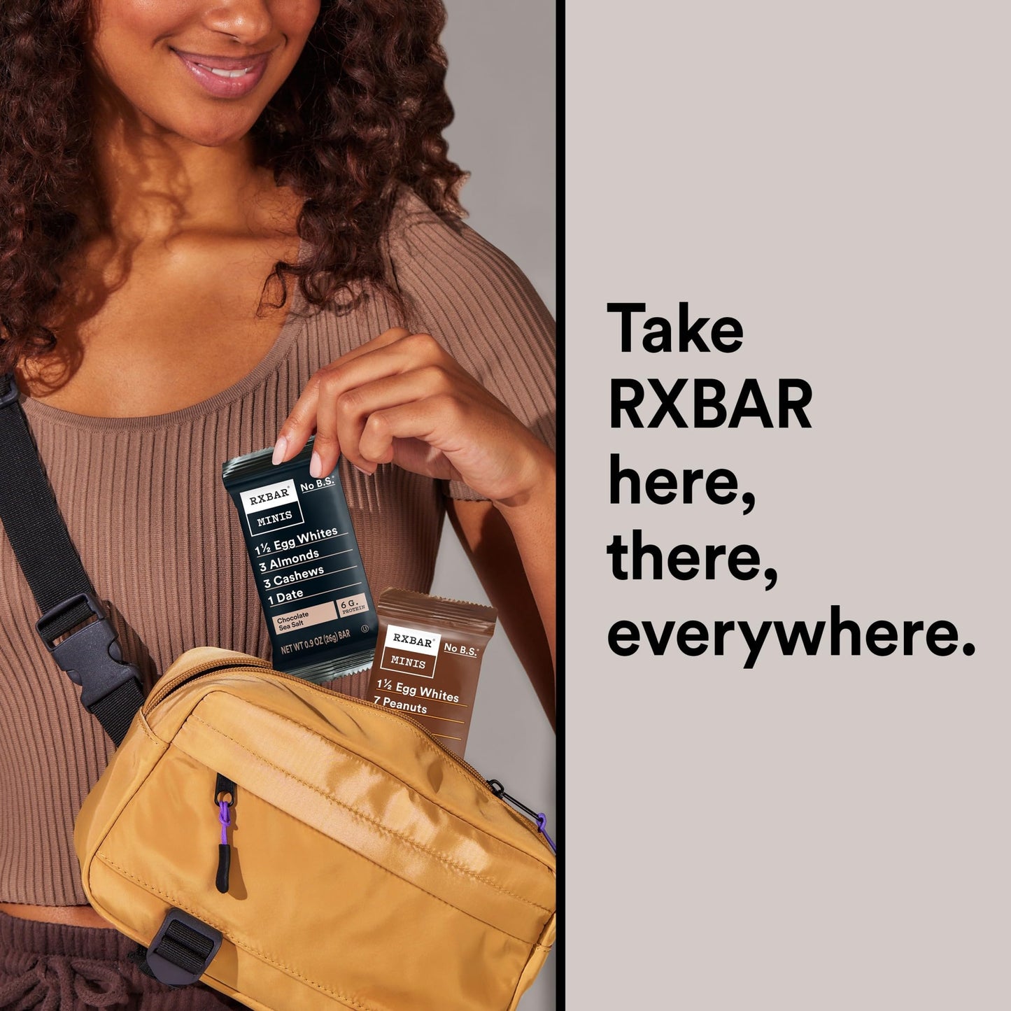 RXBAR Minis Protein Bars Variety Pack 8 Count