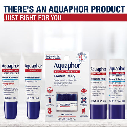 Aquaphor Lip Repair Sticks, 2 Pack
