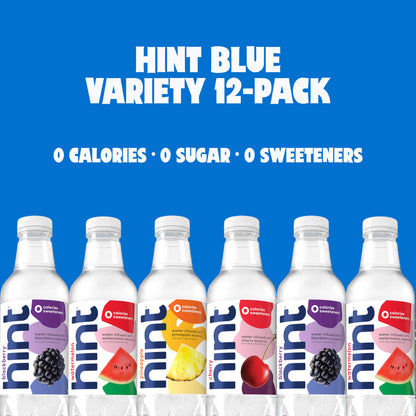 Hint Flavored Water Variety Pack 16oz – 12 Bottles