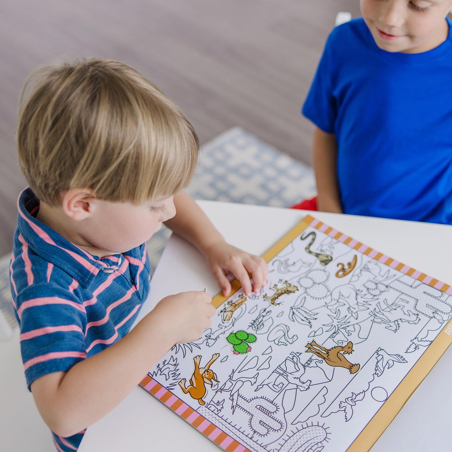 Melissa & Doug Seek & Find Sticker Pad – Animals