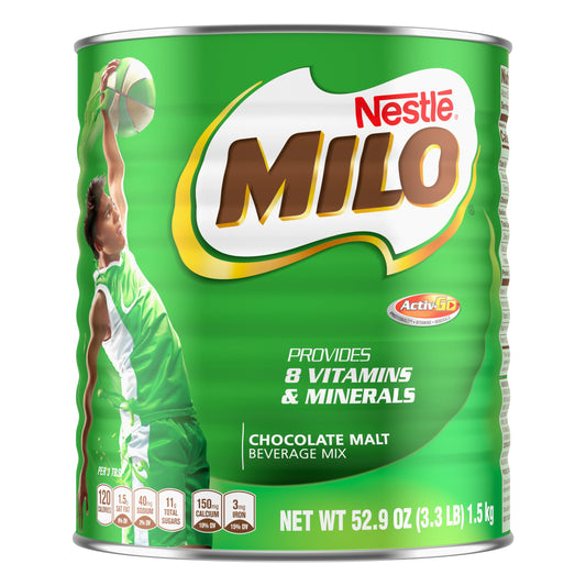 Milo Chocolate Malt Beverage Mix 3.3lb Can