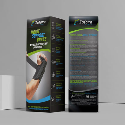 ZOFORE SPORT Wrist Brace for Carpal Tunnel – Left (L/XL)