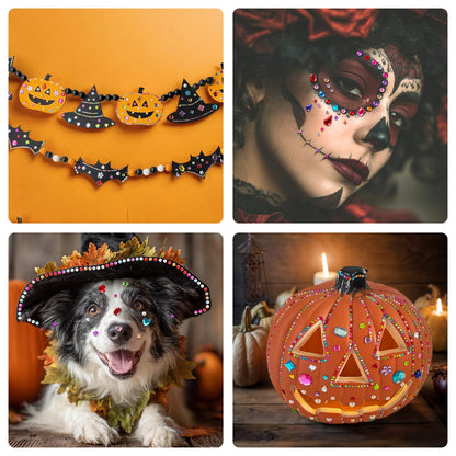 MYDBUYSOME 2774pcs Gem Stickers for Crafts