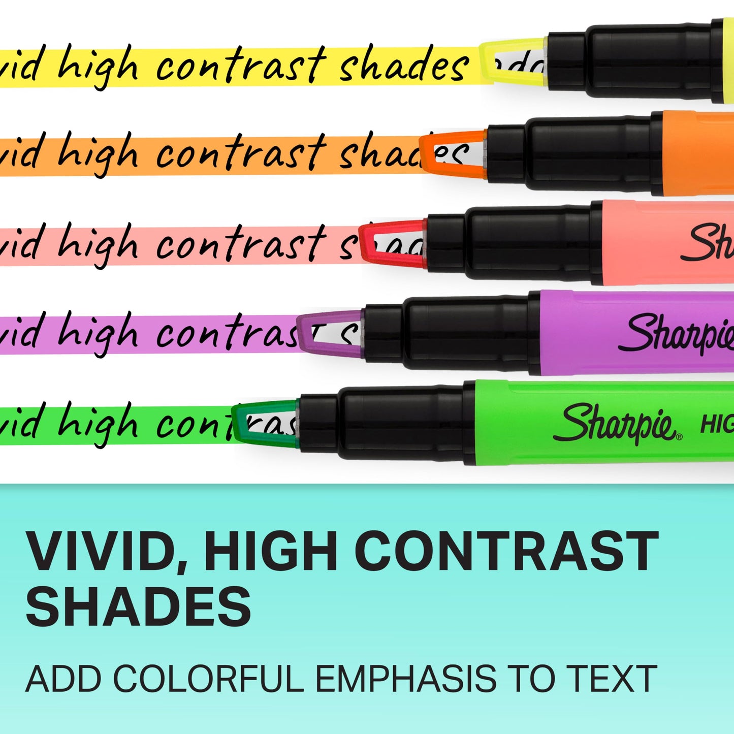 Sharpie Clear View Highlighters – 8 Count