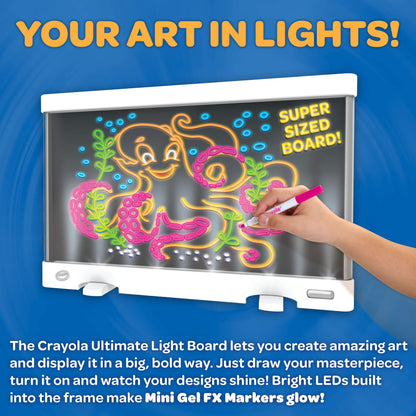 Crayola Ultimate Light Board – LED Drawing Tablet