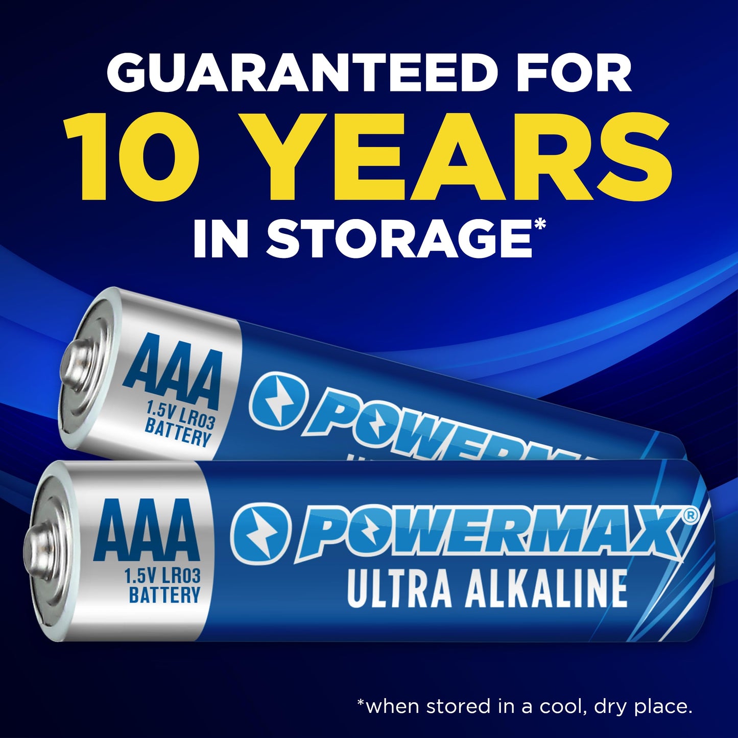 Powermax AAA Alkaline Batteries – 24 Count Long Lasting