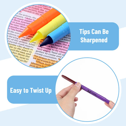 Mr. Pen No Bleed Gel Highlighters – 8 Pack