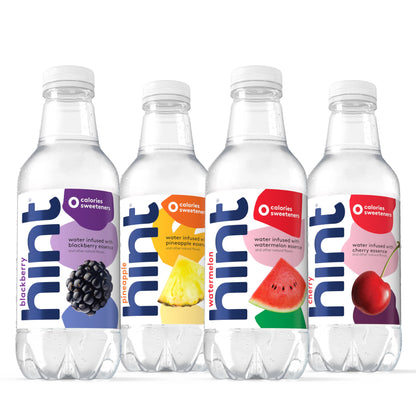 Hint Flavored Water Variety Pack 16oz – 12 Bottles