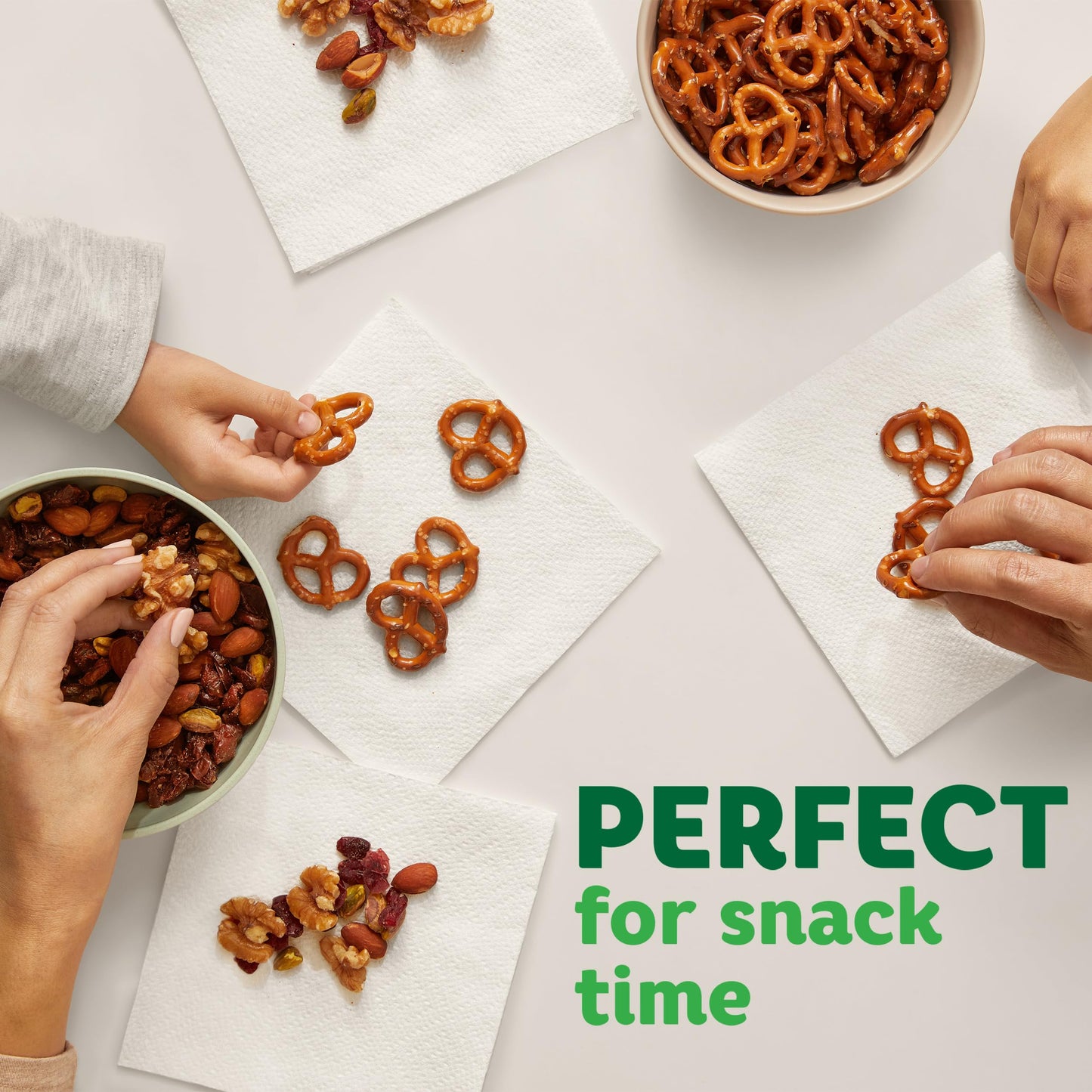 Bounty Paper Napkins White 400 Count