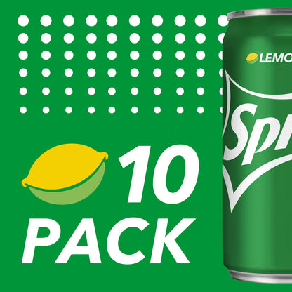 Sprite Lemon Lime Soda 7.5oz Cans – 10 Pack