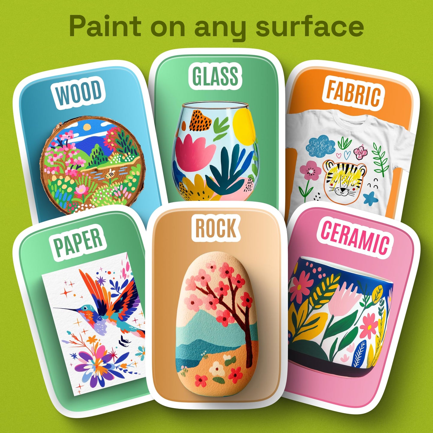 ARTISTRO 24 Acrylic Paint Markers Dual Tip