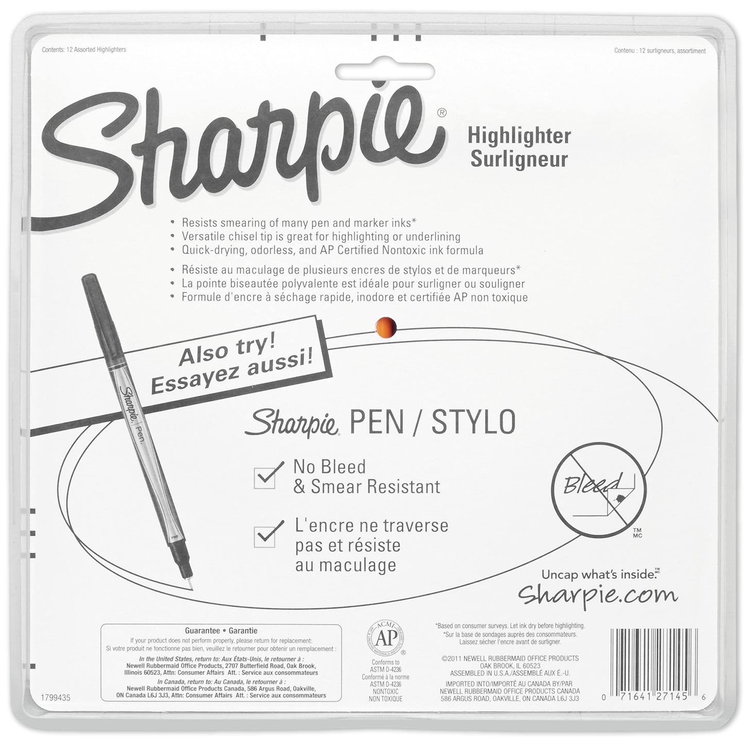 Sharpie Pocket Style Highlighters – 12 Count