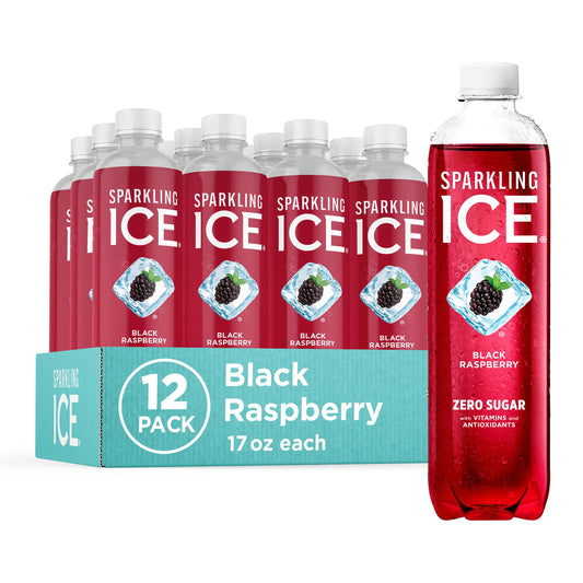 Sparkling Ice Black Raspberry Water 17oz – 12 Pack