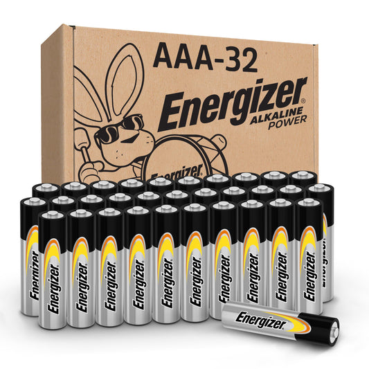 Energizer Alkaline Power AAA Batteries – 32 Count