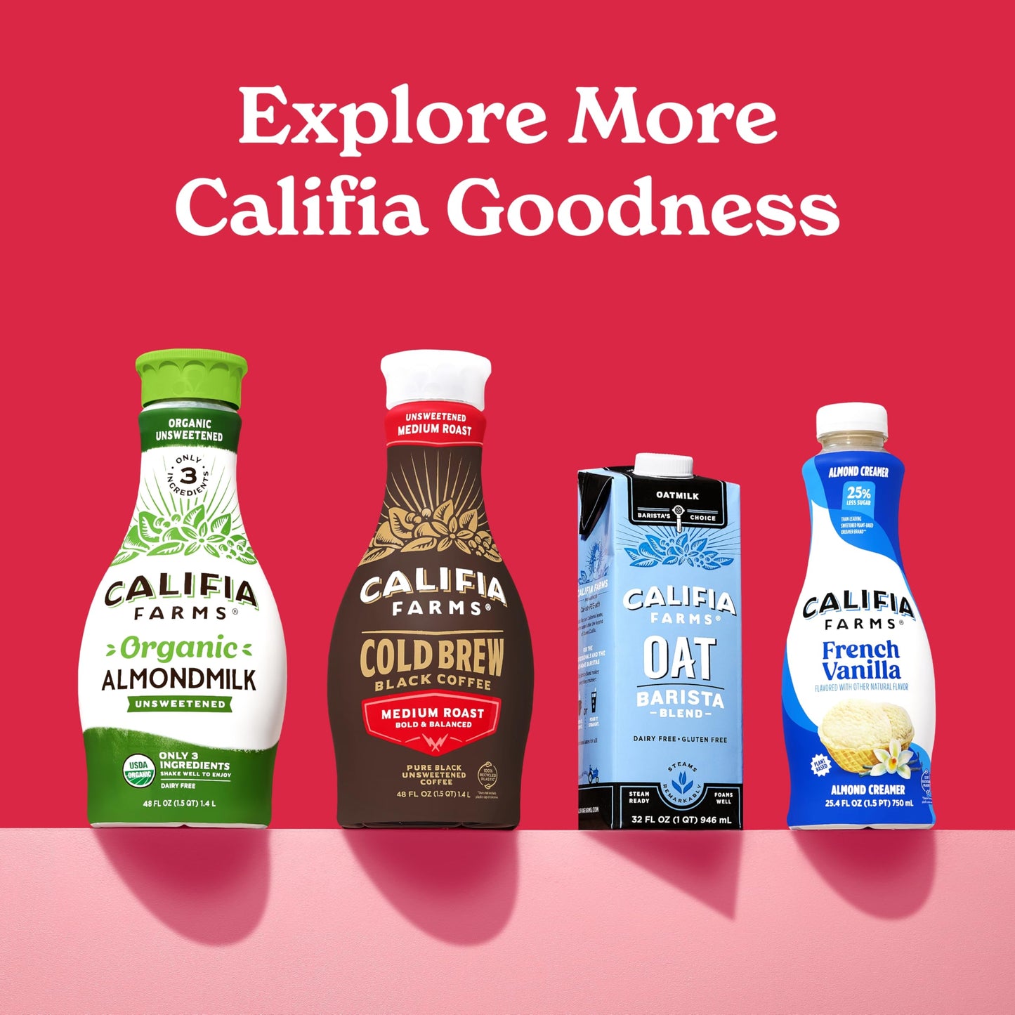 Califia Farms Pure Black Cold Brew Coffee 48oz