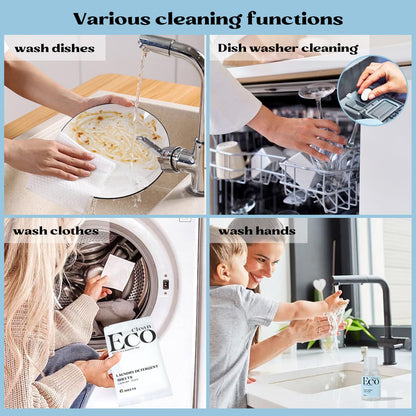 ECOPPEAL Kitchen Cleaning Kit, 4 Piece Set