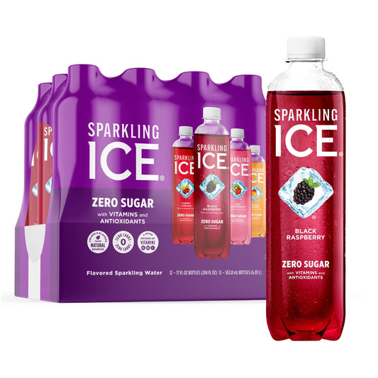 Sparkling Ice Purple Variety Pack 17oz – 12 Count