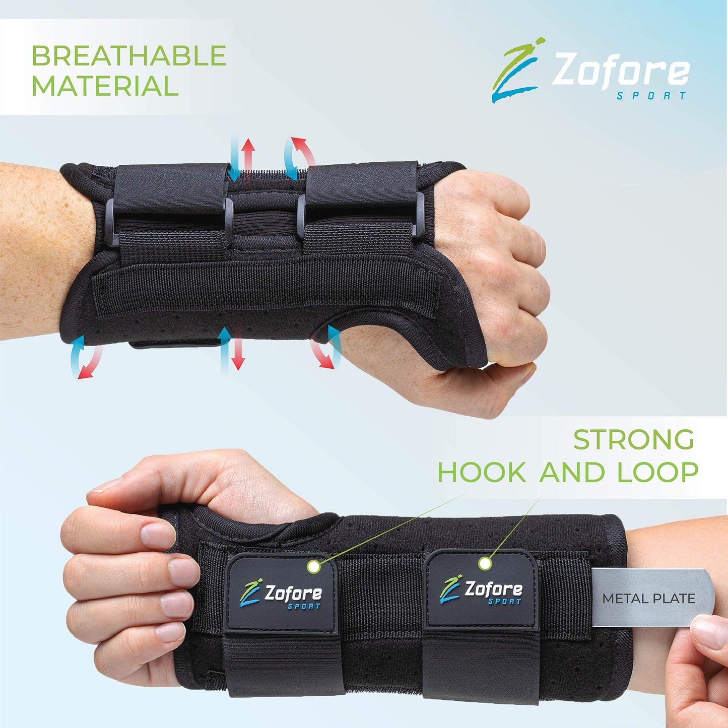 ZOFORE SPORT Wrist Brace for Carpal Tunnel – Left (L/XL)