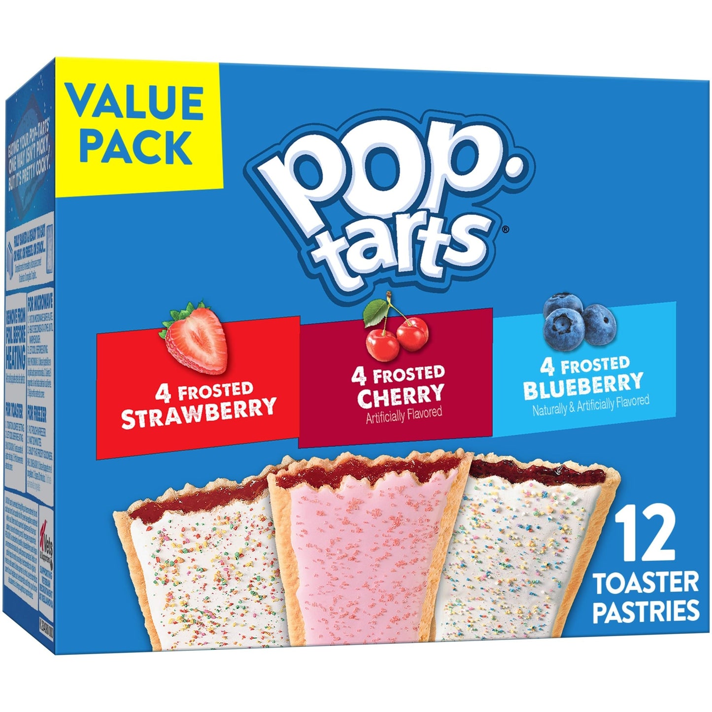 Pop-Tarts Variety Pack 12 Count – Breakfast Snack