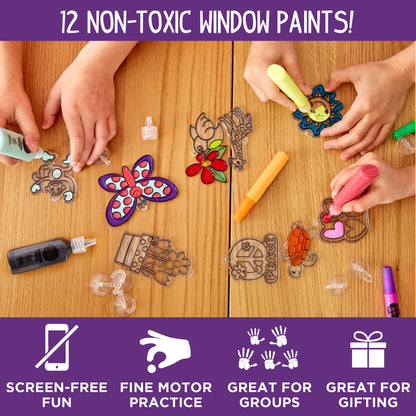 Made By Me Create Your Own Window Art Craft Kit