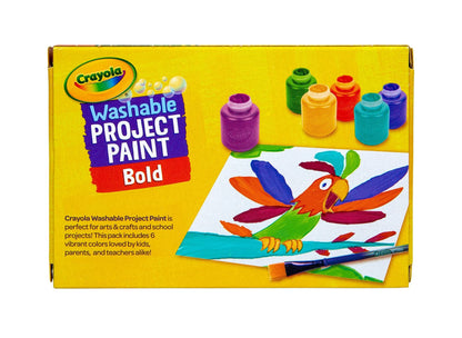 Crayola Washable Kids Paint Set – 6 Colors