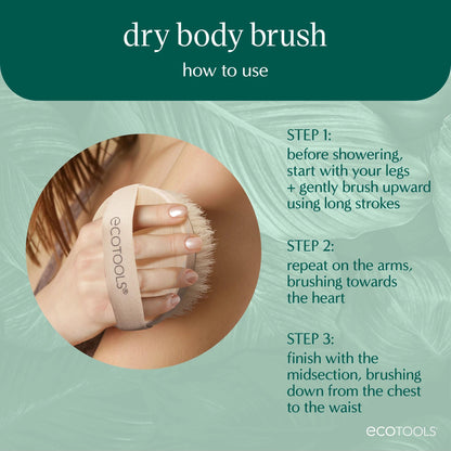 EcoTools Dry Body Brush, 1 Count