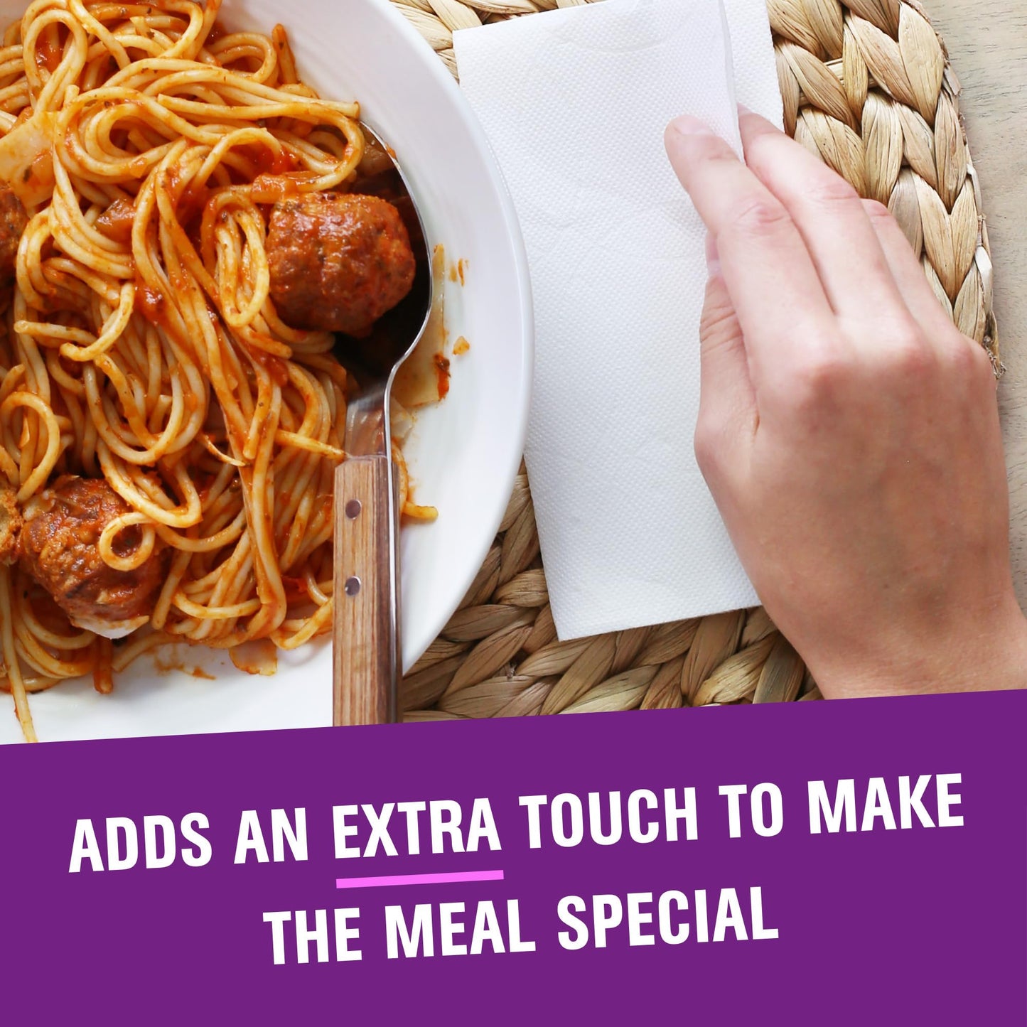 Vanity Fair Premium Napkins 80 Count – Extra Absorbent