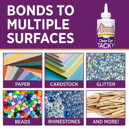 Aleene’s Clear Gel Tacky Glue 8oz – Crafts Adhesive