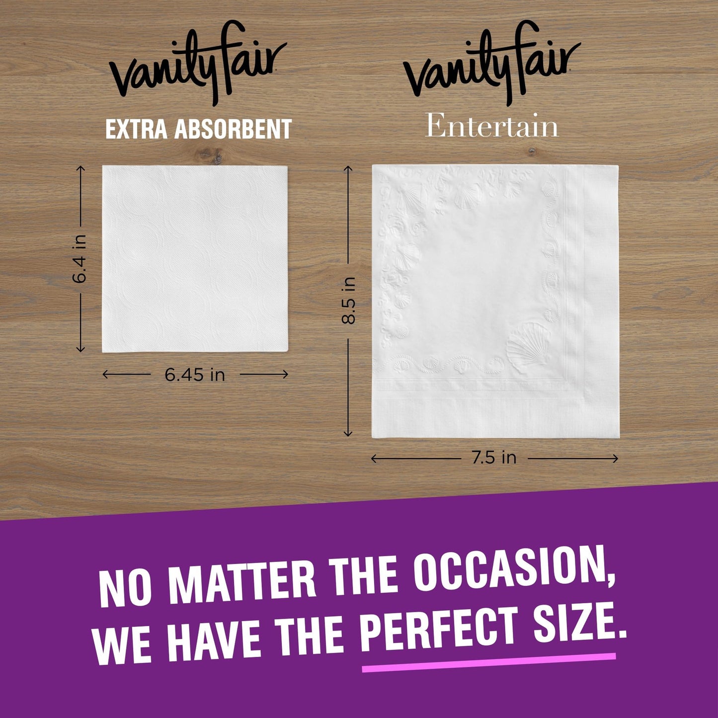 Vanity Fair Premium Napkins 960 Count – Extra Absorbent