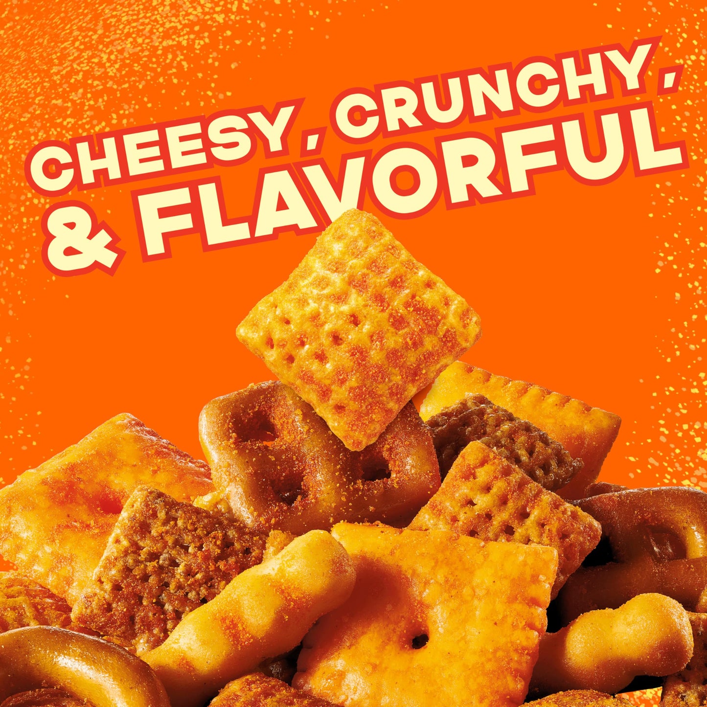 Chex Mix Cheddar Snack Mix Family Size 13.5oz