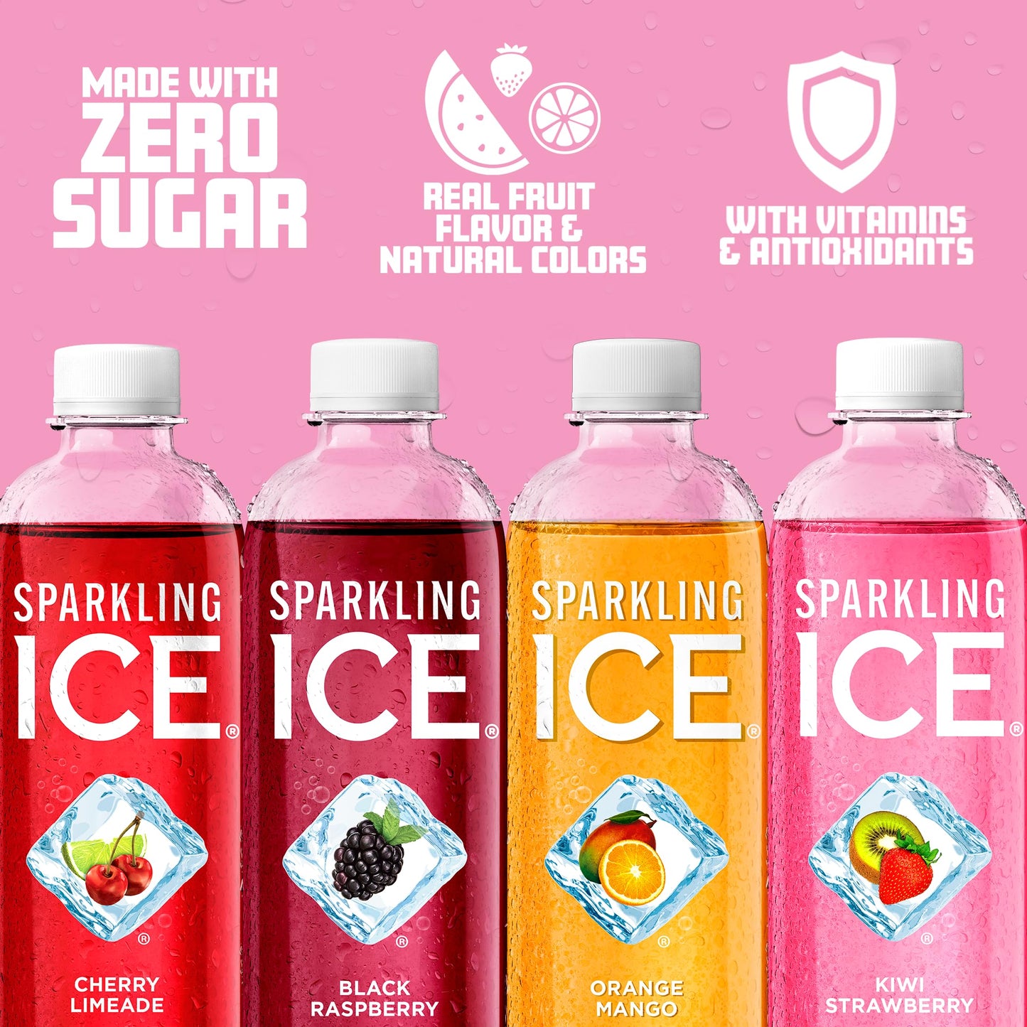 Sparkling Ice Purple Variety Pack 17oz – 12 Count