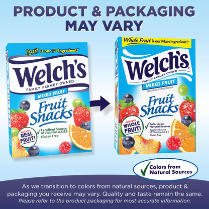 Welch’s Mixed Fruit Snacks 40 Pack – Gluten Free
