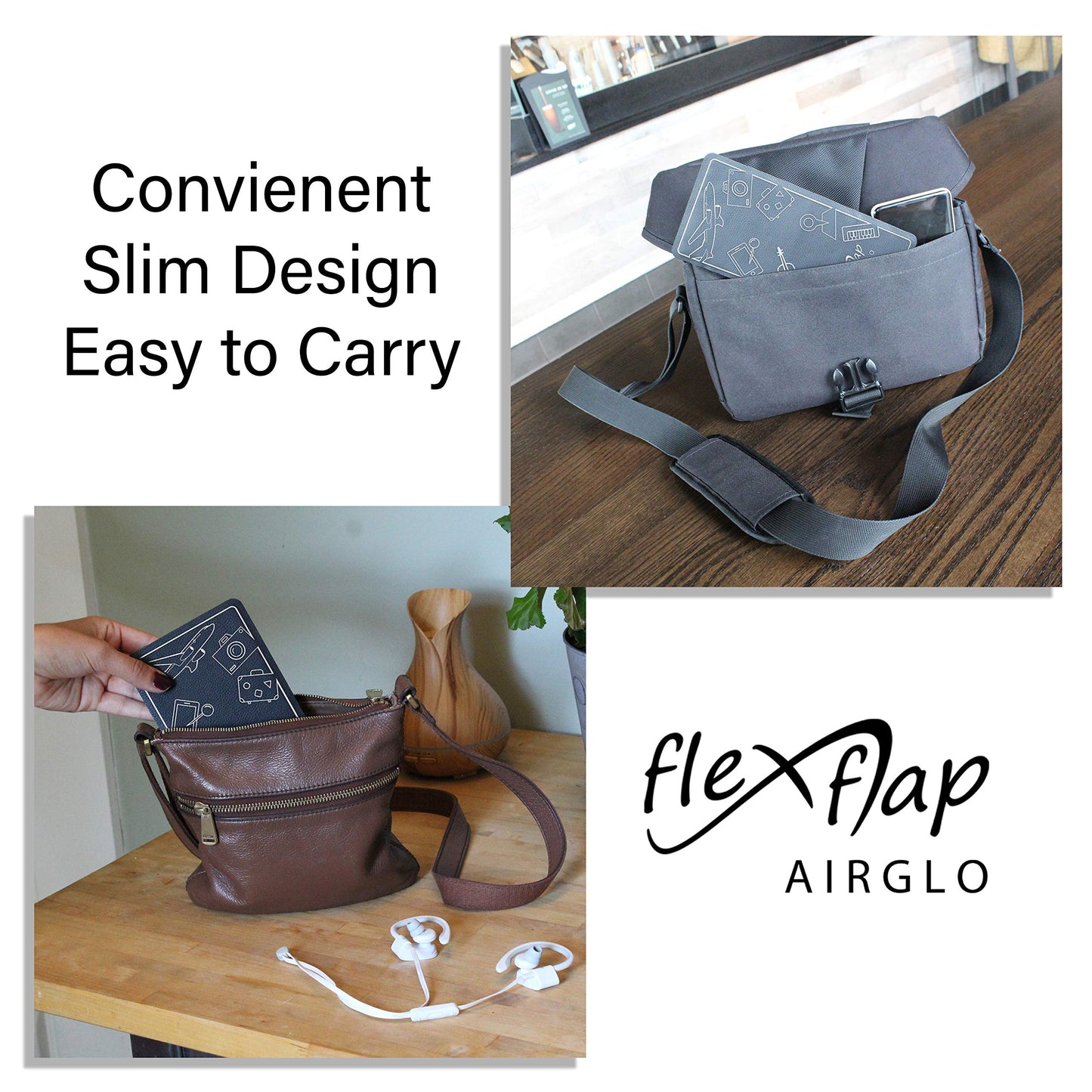 Flex Flap Travel Phone & Tablet Holder – Airplane & Desk Use